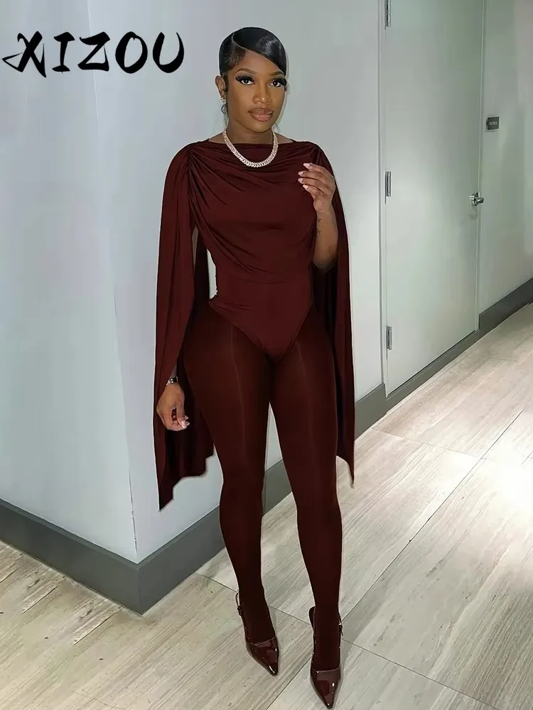 

XIZOU сетчатый лоскутный комбинезон женский с круглым вырезом узкие рюши стрейч уличная одежда хипстерские обтягивающие комбинезоны для тренировок