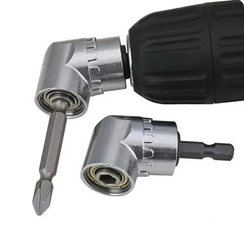 

Turning Screwdriver 105 Degree Joint Electric Drill Corner Attachment Extension Socket Screwdriver Head Tool