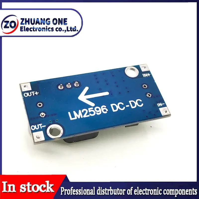 LM2596 DC-DC Step Down Converter Module 3A adjustable step down module LM2596S-ADJ voltage regulator 24V 12V 5V 3V LM2596S