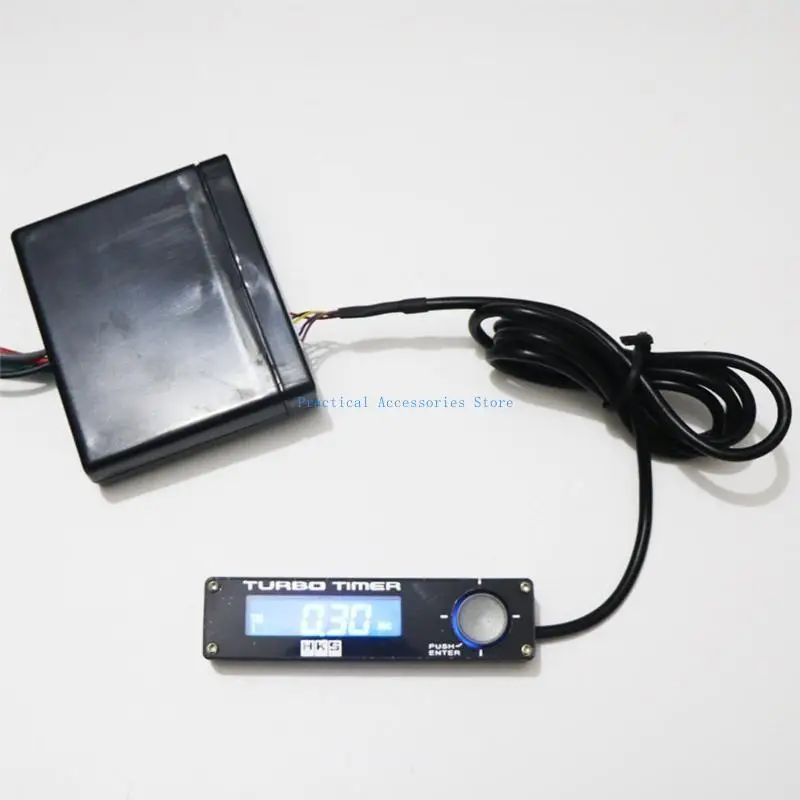 

U75E Flameout Delay Car 12 with Digital LED Display Universal Timer for Diesel Engine Parking for Time Retar