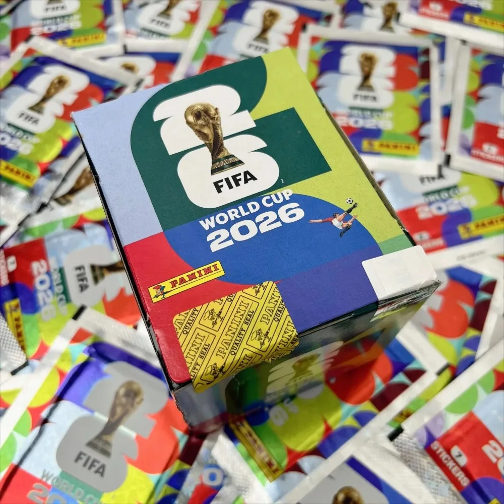 

Panini FIFA 2026 World Cup Official Collectible Sticker Set 1 Full Box (50 Packets), 7 Stickers Per Packet, 350 Stickers Total