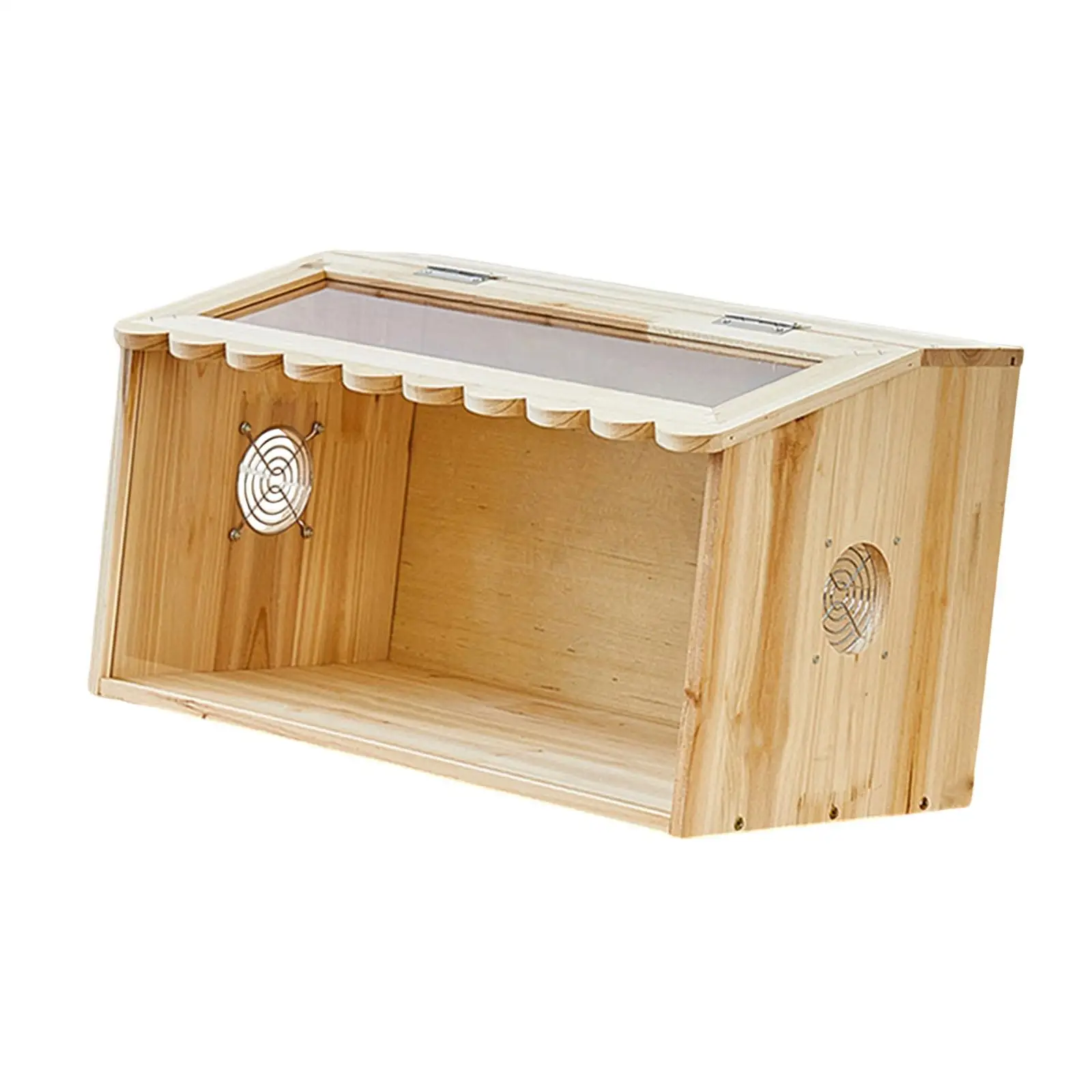 Caja para chocadeo de hámster, caja de alimentación de rutina, juguetes de madera, caja de cría de hámster, ratones, rata, hábitat para gerbos, ratón para dormir