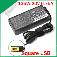 Laptop Adapter 135W 20V 6.75A USB C Notebook Charger for Lenovo T440p Y50-70 R720 Y700 T540p P51 P52 S5 ADL135NLC3A Power Supply
