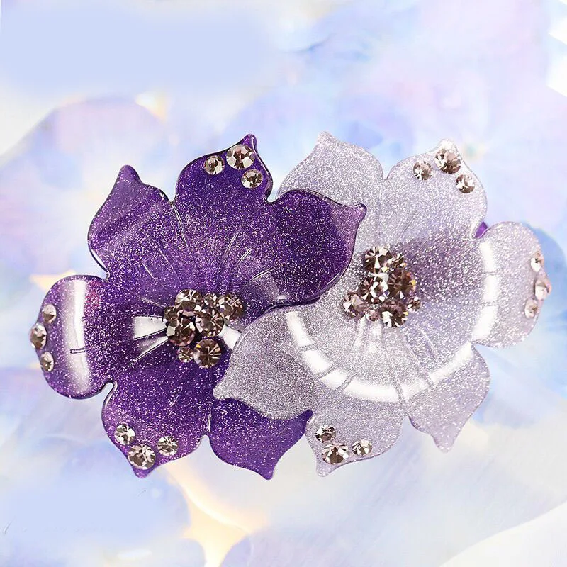 

Korean Rhinestone Hair Claw Clip Butterfly Bow Clamp for Women Large Clips for Thick Hair Ponytail Holder Hair Accessories