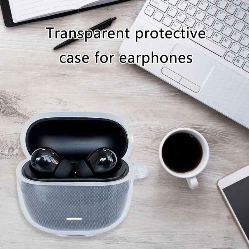 

Wireless Earphone Protective Sleeve For Redmi Buds 6 lite Earbuds Shockproof Dustproof Cover TPU Protector Carrying Case