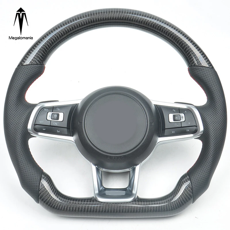 GT-I carbon fiber steering wheel assembly for VW Polo CC Golf 7 Pass-at MK6 modification Steering Wheel