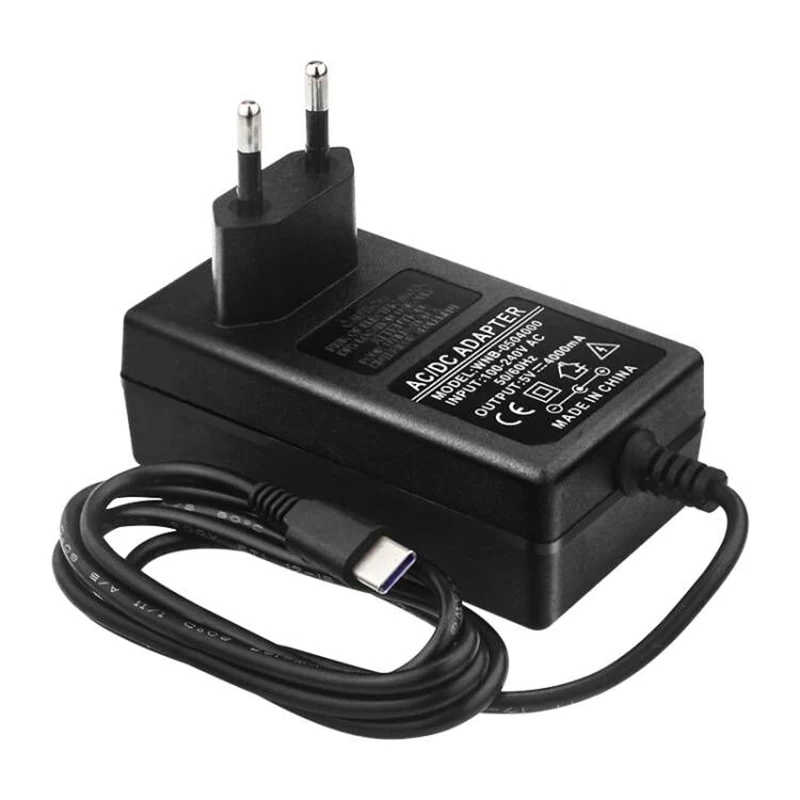 Orange Pi 5 Plus Netzteil 5V 4A Ladegerät 20W USB Typ C Netzteil EU US UK Stecker für OPI 5/5B/4 LTS Raspberry Pi 4B