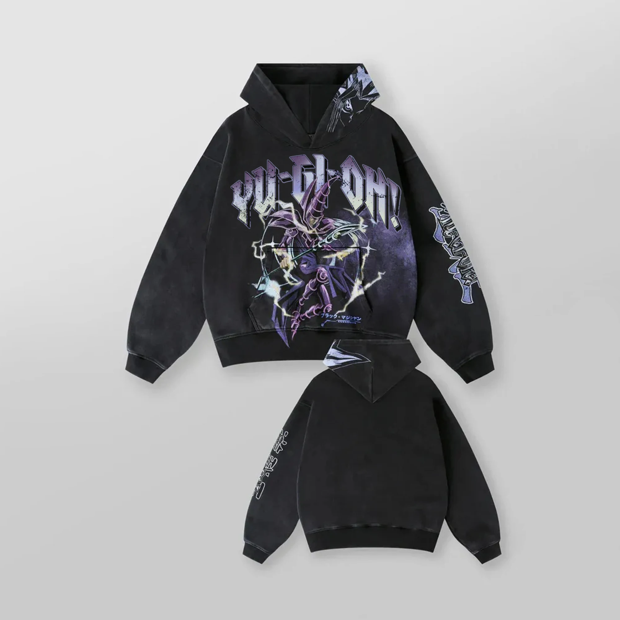 Attack on Titan Graphic Hoodies Men Grunge Streetwear Sweatshirt 