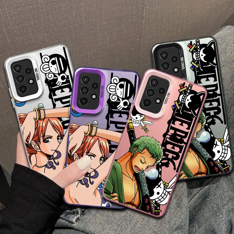 OneS P-PieceS ZoroS Case for Samsung Galaxy A17 A20s A12 A26 A21s A23 A34 A35 A15 A16 A13 A14 A24 A25 A31 Phone Cover 