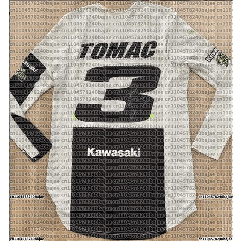 

Мужская футболка Kawasaki Motorcycle Racing Team с длинным рукавом, весенне-осенние женские футболки, новинка 2025 года, спортивная детская одежда, топы