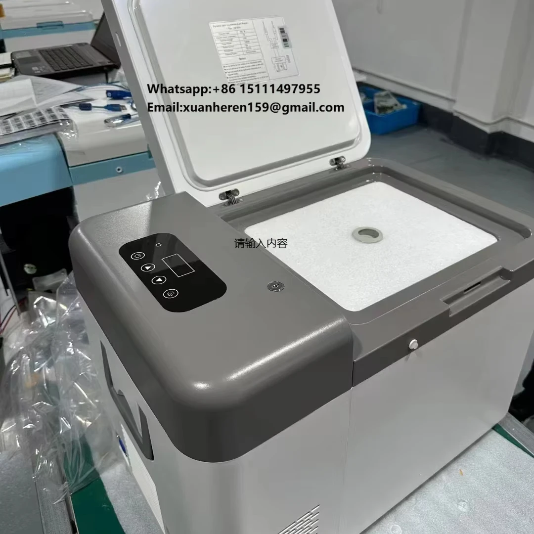 

Minus -80 Degree Car Portable Freezer -86 Degree 25L Medical Ultra Low Temperature Vacine Storage Freezer Refrigerator