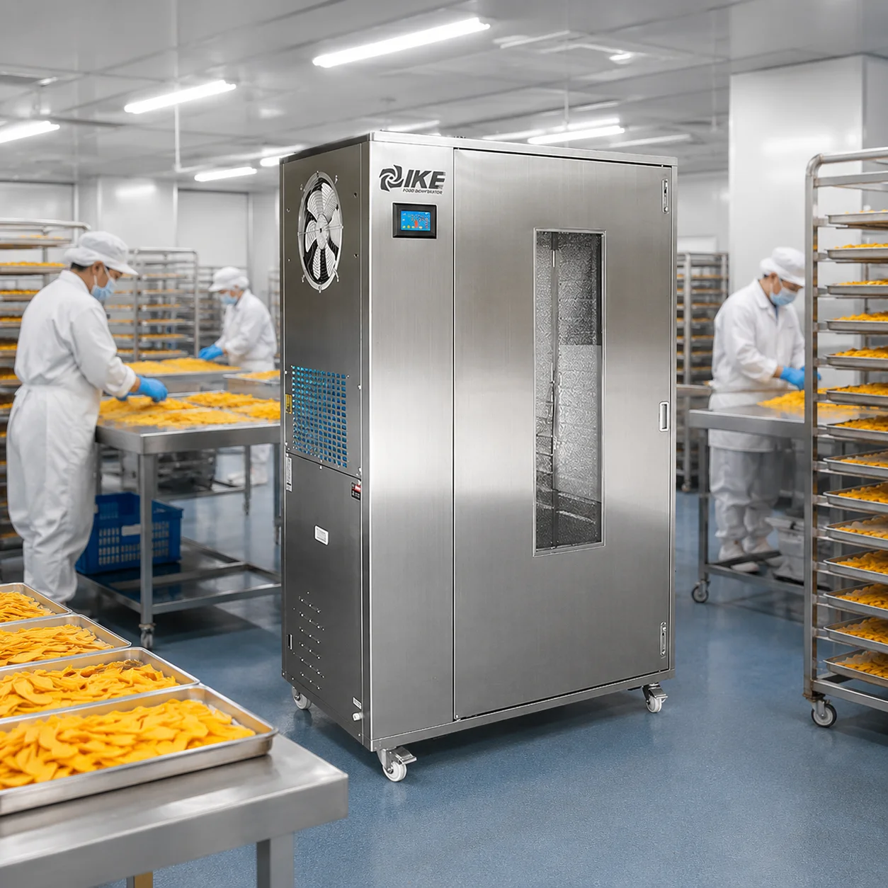 Multi Functional Food Dryer Machine Industrial Heat Pump For Fruit Vegetable Meat Uniform Drying Energy Saving
