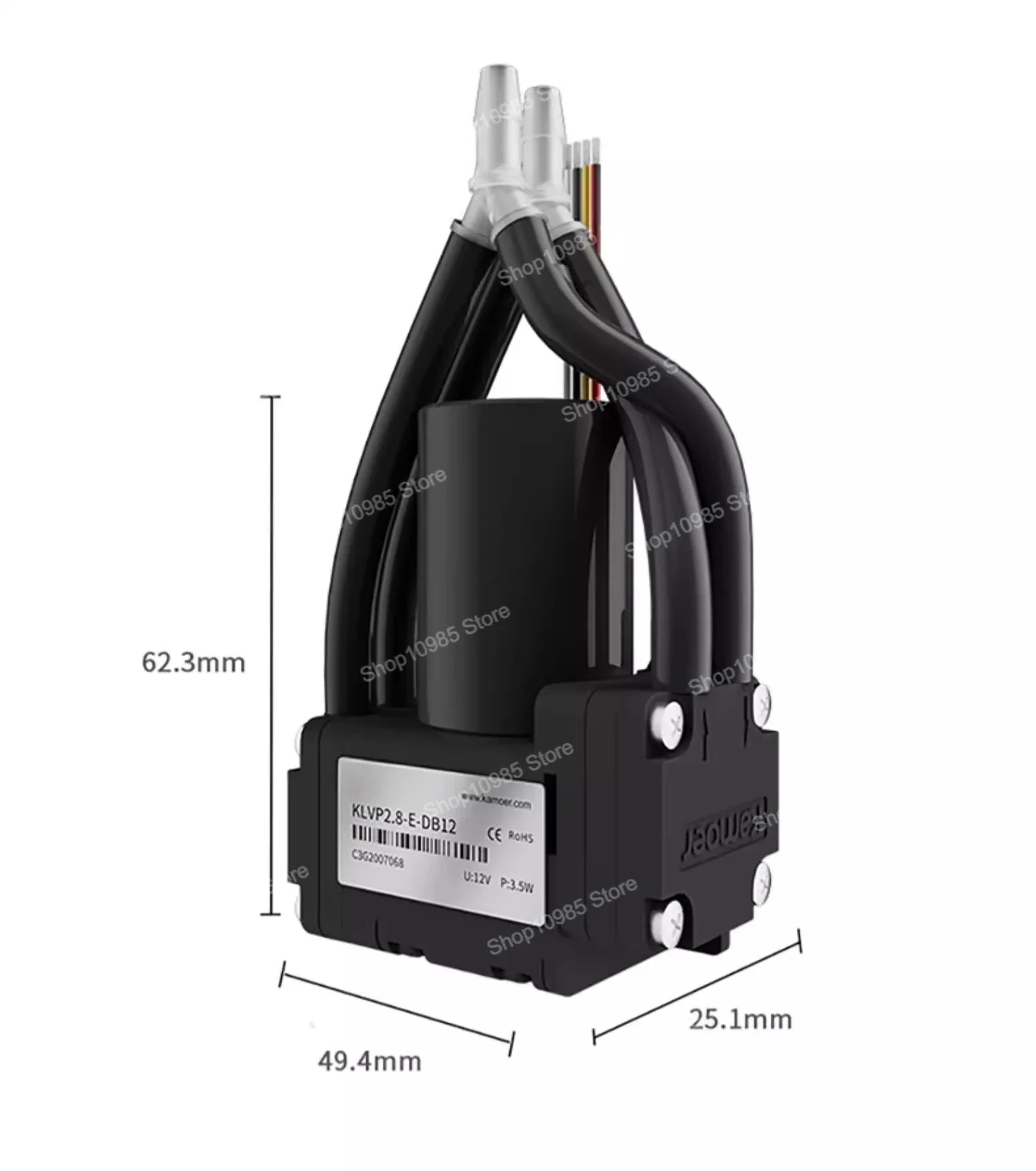 Miniature vacuum pump PWM speed regulation high vacuum small compressor air pump, diaphragm pump 12v air pump