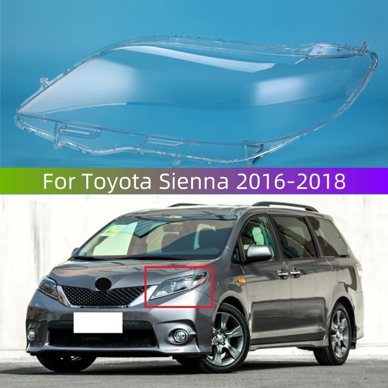 

For Toyota Sienna 2016 2017 2018 Accessories The Car Front Lamp Cover Replace The Original Lampshade
