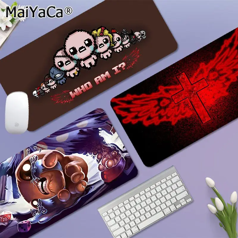 The Binding Of Isaac Rubber XXL Thickened Mouse Pad Oversized Gaming Keyboard Notebook Table Mat Desktop Mat