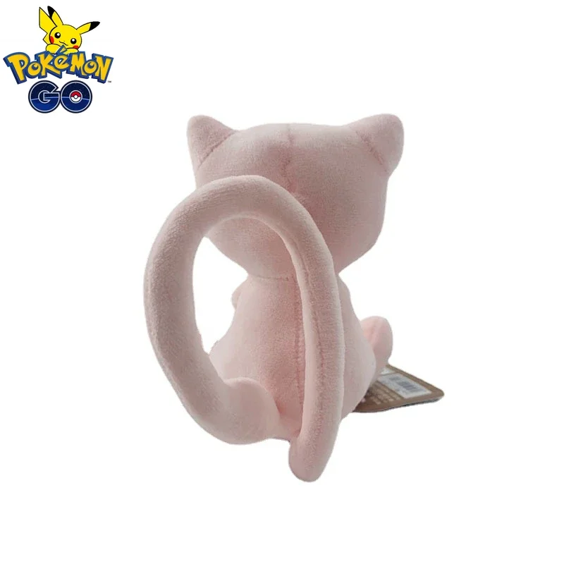 Mew Plush Anime Pokemon Plush Toys Cartoon Collection Mew Initial Version Plush Doll Kawaii Kids Christmas Gift 13cm