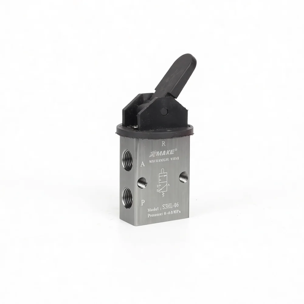 S3 Series Mechanical Valve Threaded Port Pneumatic Flow Controller Industrial Factory Automation Part Durable Construction Effic