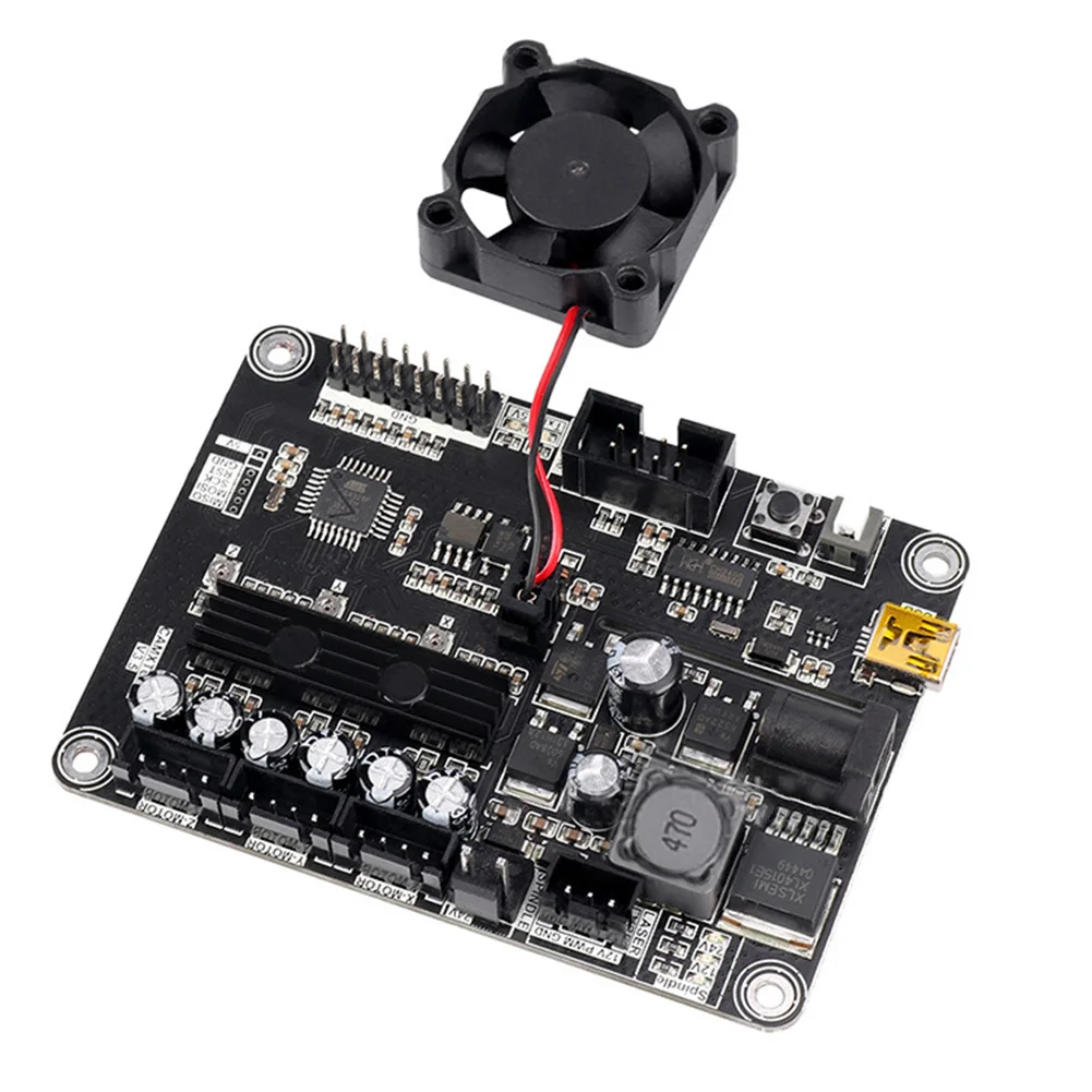 

1 шт. плата управления для платы управления GRBL, гравировальный станок с USB, 3-осевая плата управления, трехосевая плата управления