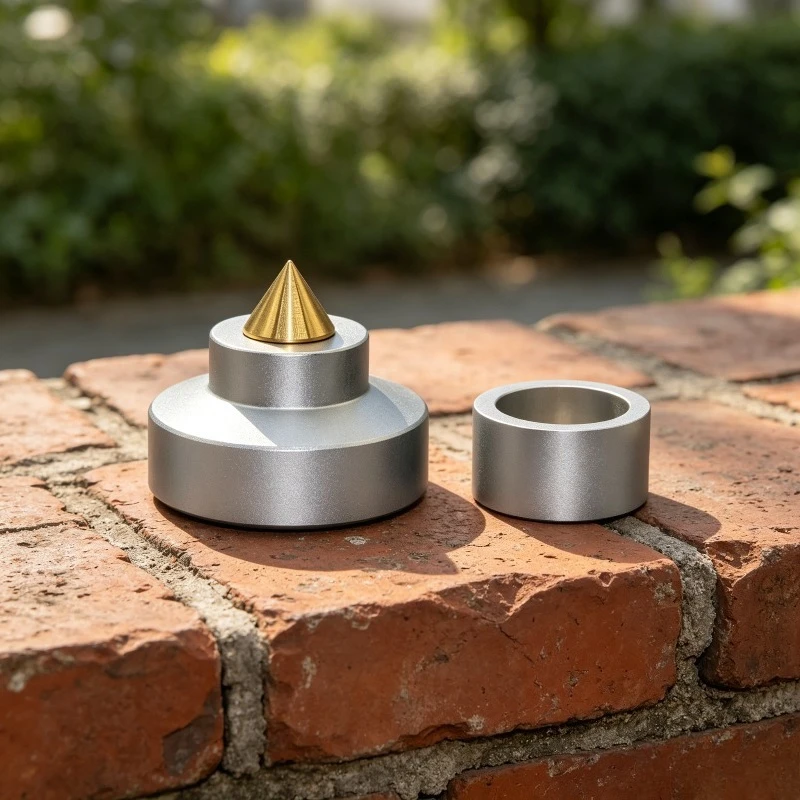 Audiophile Shock Spikes Spring Damping Pad Speaker Audio CD Amplifier Aluminium Isolation Feet