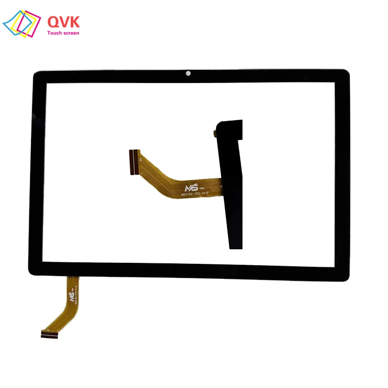 

New Black 10.1Inch P/N MS2102-FPC V1.0 For SGIN T10 Tablet capacitive touch screen digitizer sensor exterior glass panel