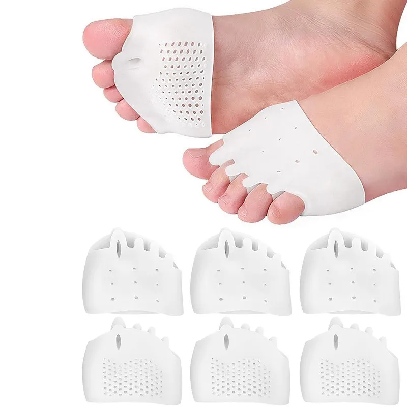 

Silicone Forefoot Pad for Men And WomenThumb Valgus Toe Corrector Divider Bigfoot Bone Correction Overlap