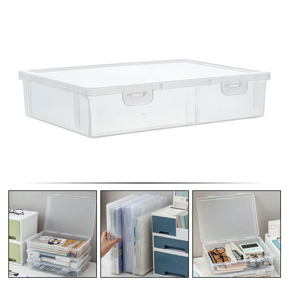 

Настольный органайзер, пластиковый многофункциональный ящик для хранения косметики, всякая всячина, бытовой настольный чехол для файлов, офисные аксессуары