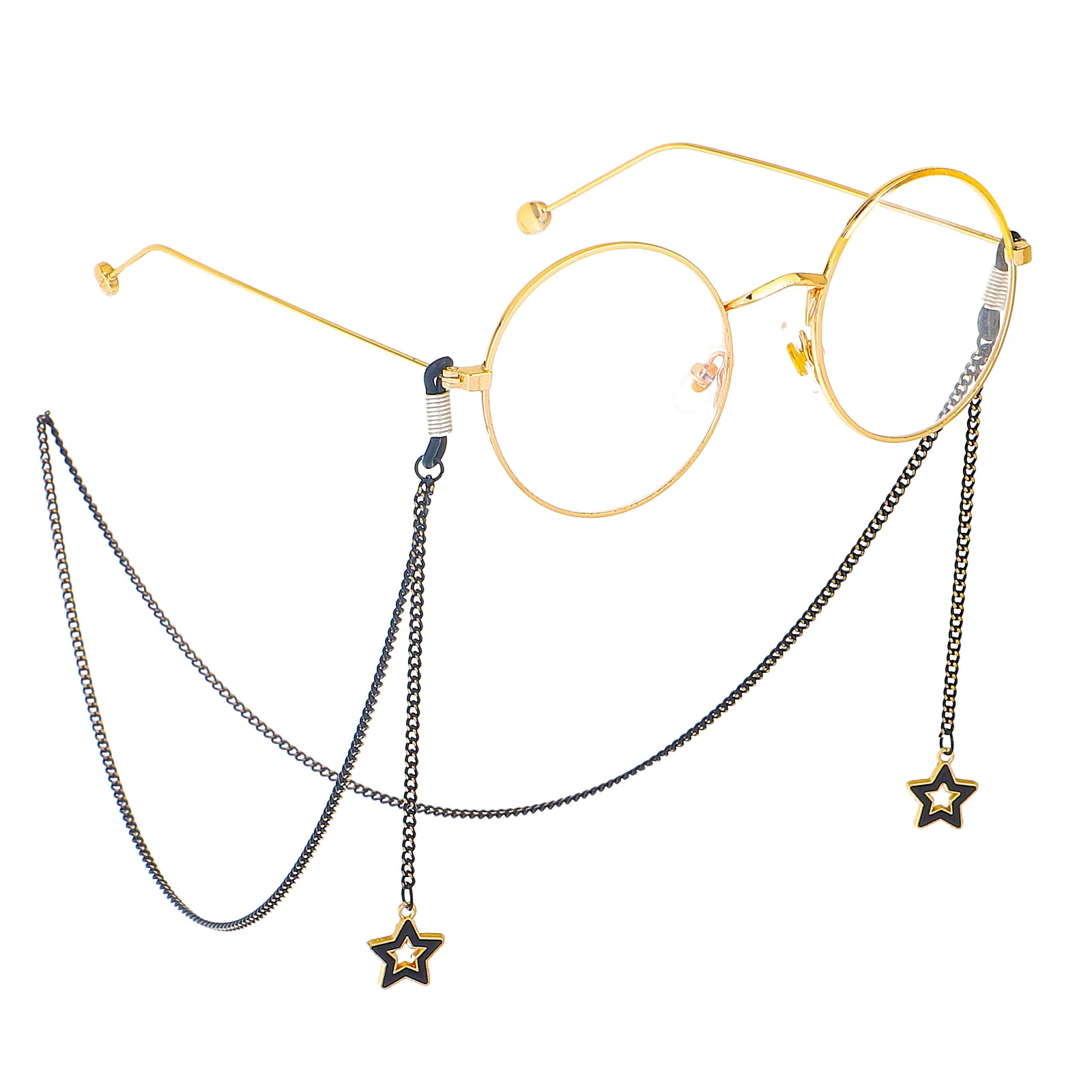 

Fashion Mixed star Eyeglasses Chain Women Outside Casual Sunglasses Accessory Necklace Gift Mask Hanging Rope