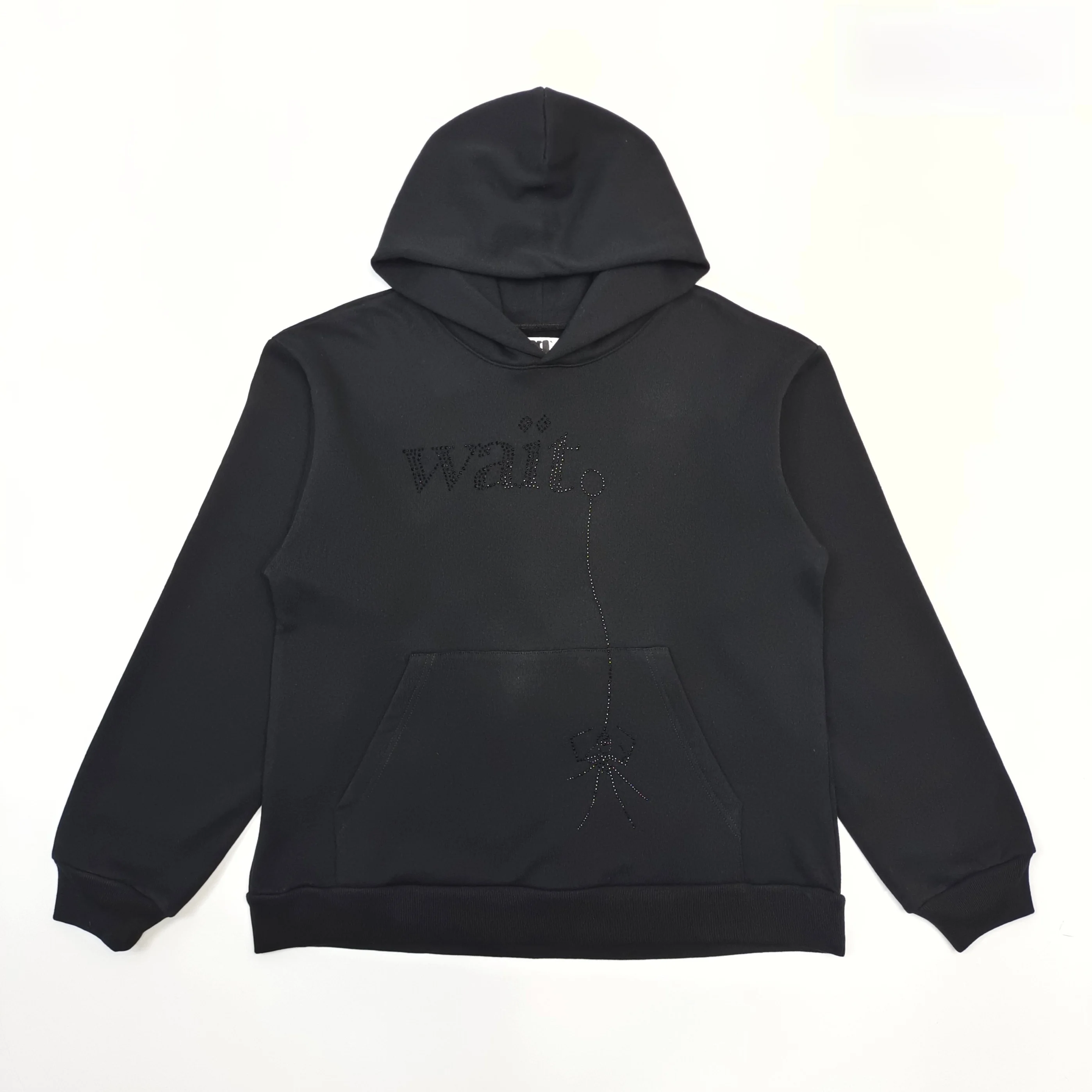 

High Street Trendy Glitter Sweatirt Hoodie Loose Fit ex Spring Autumn Winter Faion Casual Streetwear