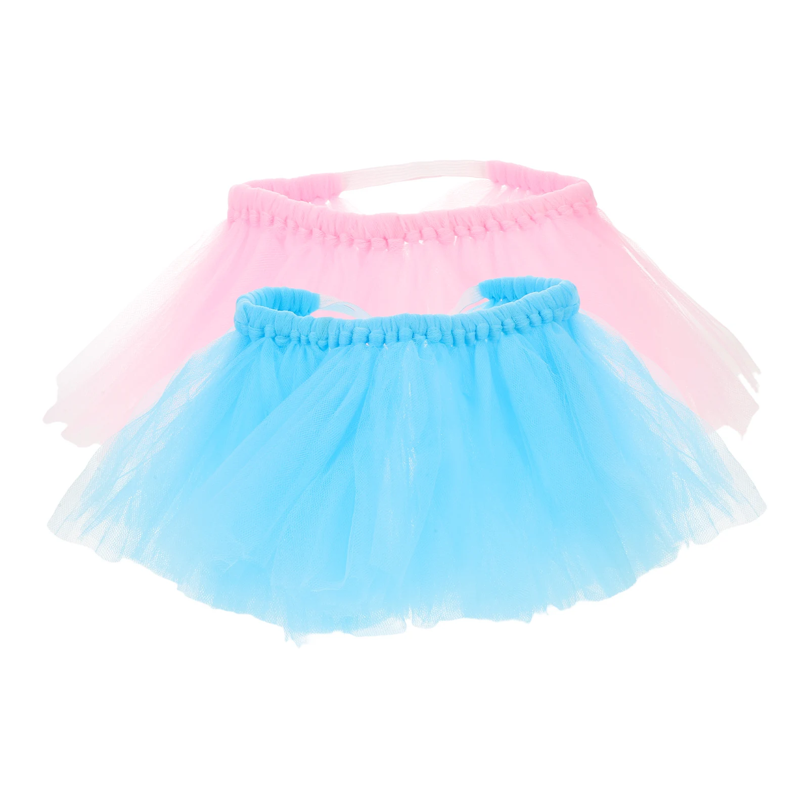 

2pcs Pet Tutu Skirt For Dogs Cute Birthday Dress Costume Medium Large Small Size Party Wedding Holiday Outfit Dog Skirt Dresses