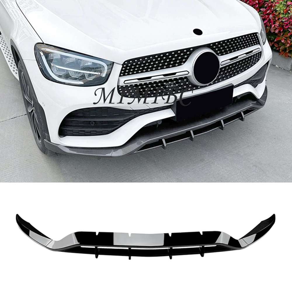 

Для Mercedes-Benz GLC-Class X253 GLC200 260 300 2020-2022: передний сплиттер AMG, передний диффузор