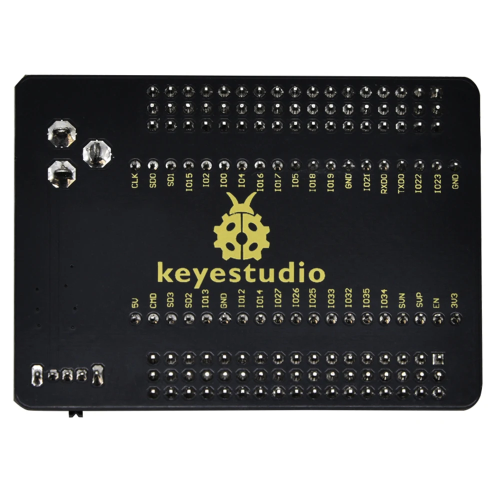 Keyestudio ESP32-IO Shield for Arduino ESP32 Wroom Core Board( (Pls Check the Spacing of the Pin Header Carefully Before Buying)