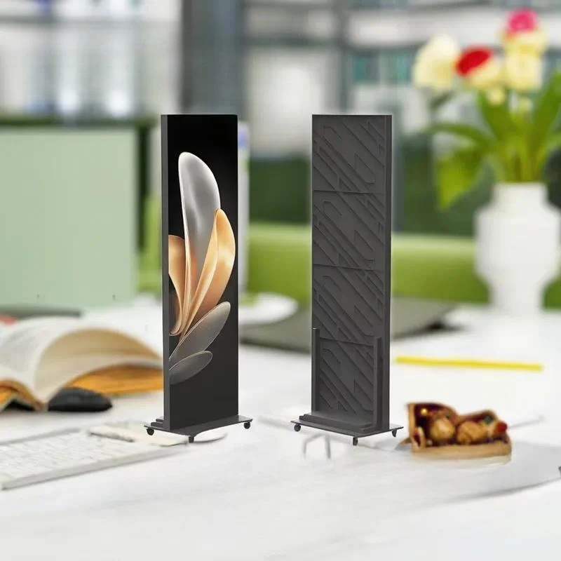 2025 Best-Selling Standing-Type Floor-Standing Mobile Foldable 4K LED Display Screen IP65 Waterproof 4000-6000cd Brightness