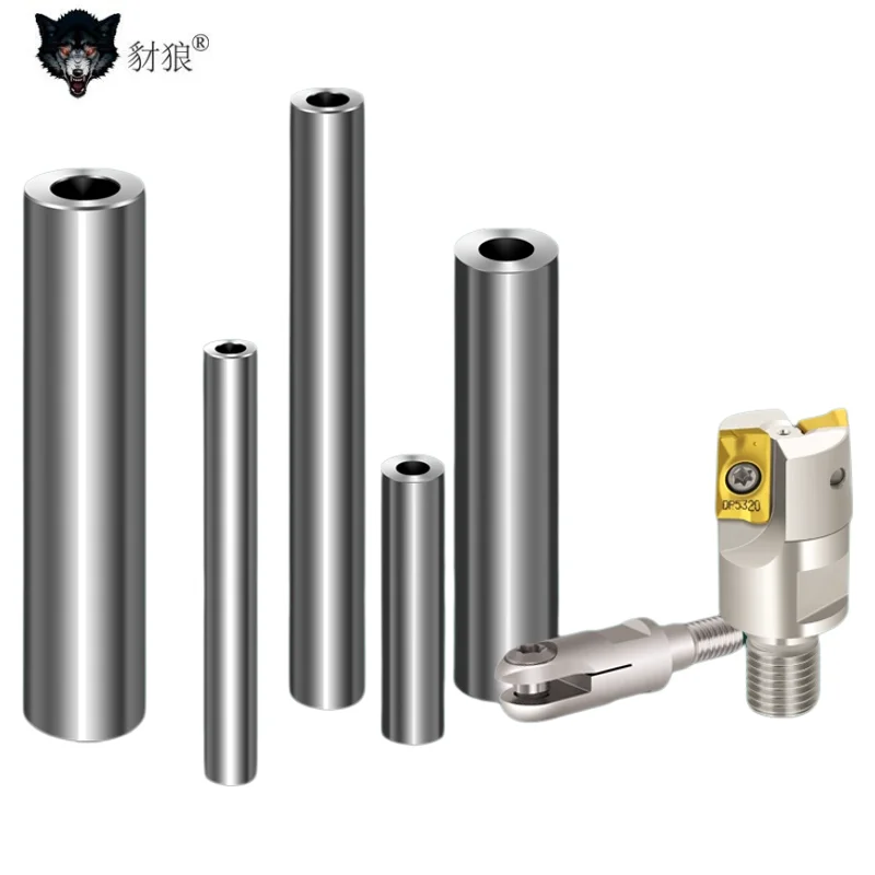 Tungsten steel anti-vibration tool holder Thread head lock-tooth tool holder high-precision hard alloy tool holder 8-32
