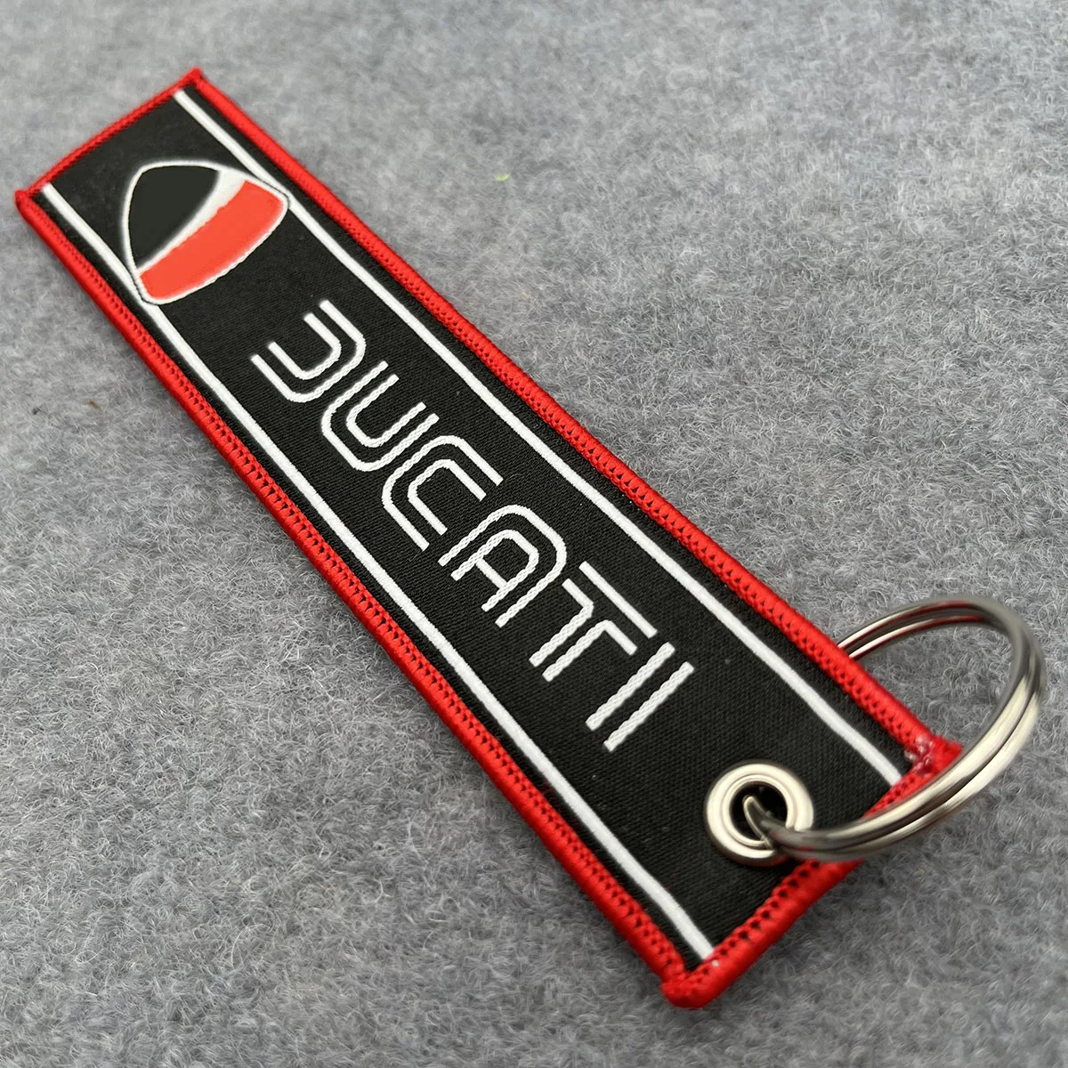 Motorcycle Vintage Keychain Keyrings For DUCATI PANIGALE V4 1199 MONSTER STREET FIGHTER  Key Ring Chain Holder Gifts