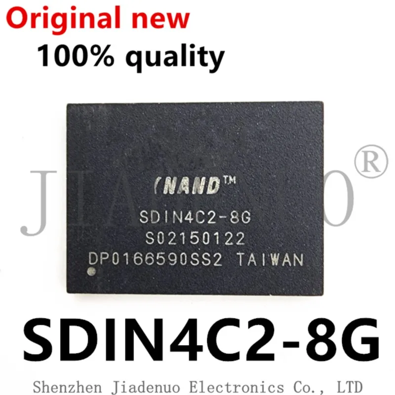 (1-2piece)100% New original SDIN4C2-8G BGA Chipset