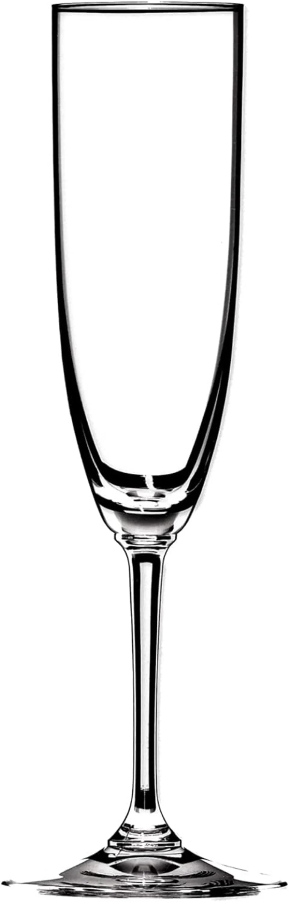 Champagne Glasses, Set of 6