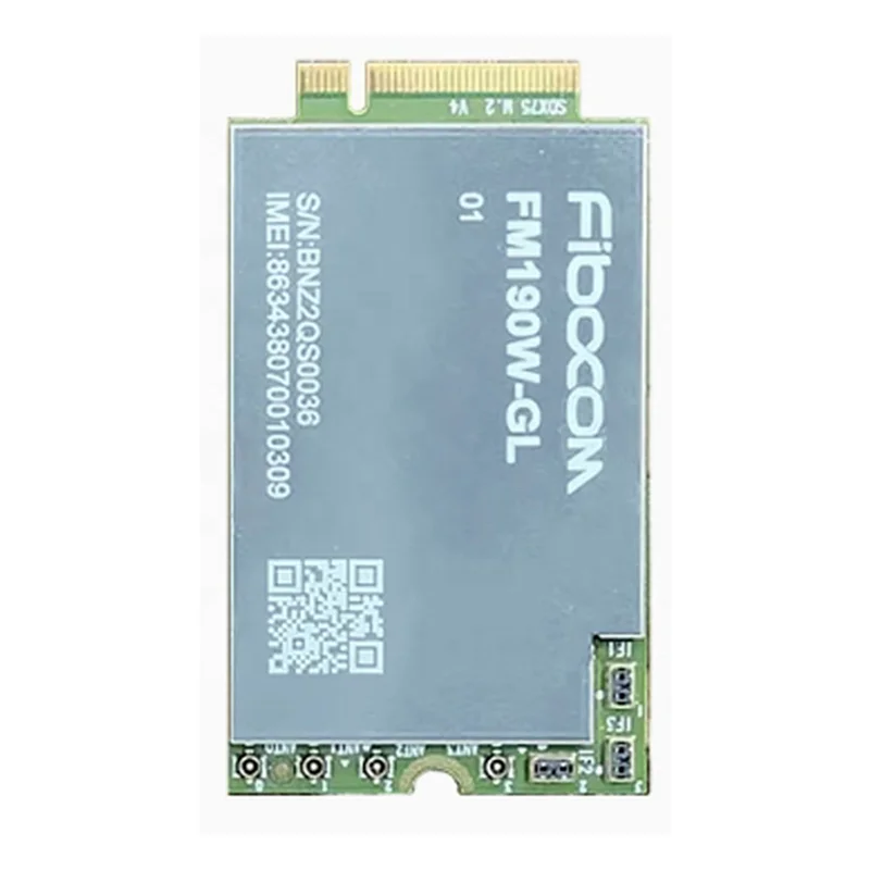 Fibocom 5G module FM190W-GL Global Region FM190 NR MMW IoT module support OpenWRT for 5G network gateway and VR MT7981 router