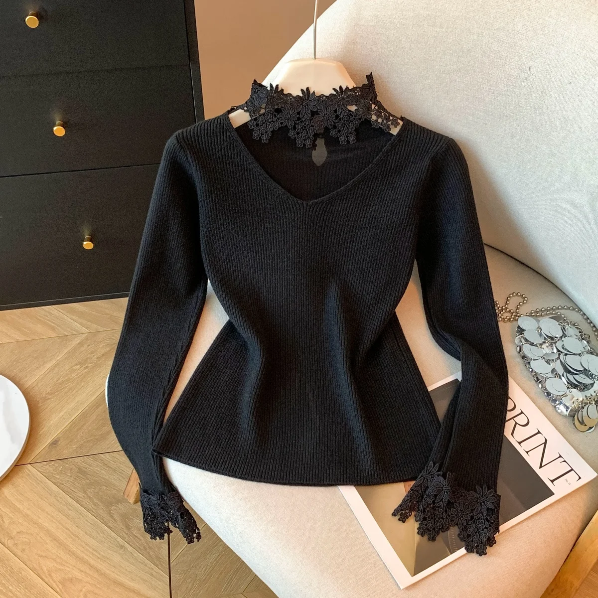 black