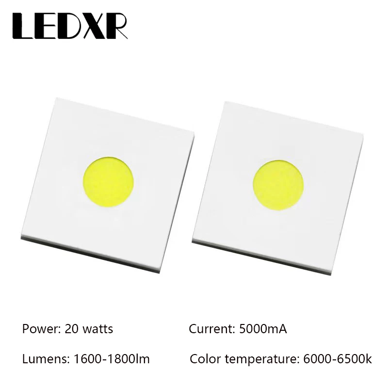 High power 5050 flat white laser bead round 3V led chip muslimled XHP50 substrato di rame LED pcb torcia