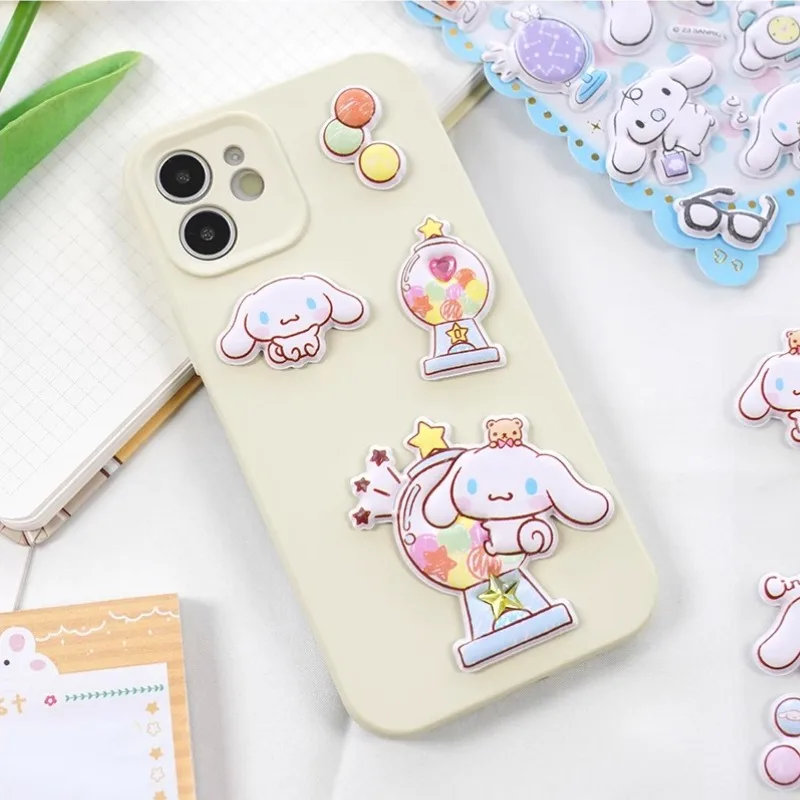 سانريو مرحبا كيتي بلدي ميلودي ملصق الليزر جو تشاك ملصق حساب اليد مذكرات كاريوكي لطيف الكرتون أنيمي لعبة أطفال هدية