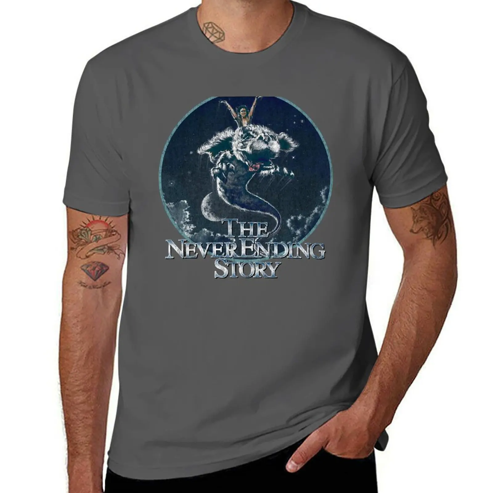 

Neverending Story T-Shirt Street Fashion Casual Tee Shirt