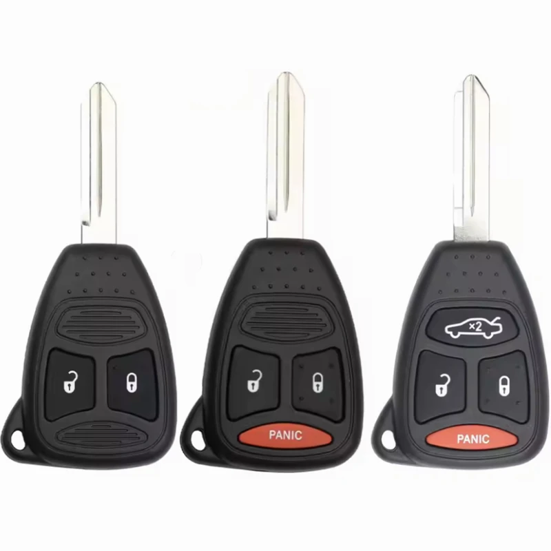 

XIEAILI OEM 10 шт. сменный чехол для ключей-транспондер для Chrysler 300C для Jeep Compass Liberty