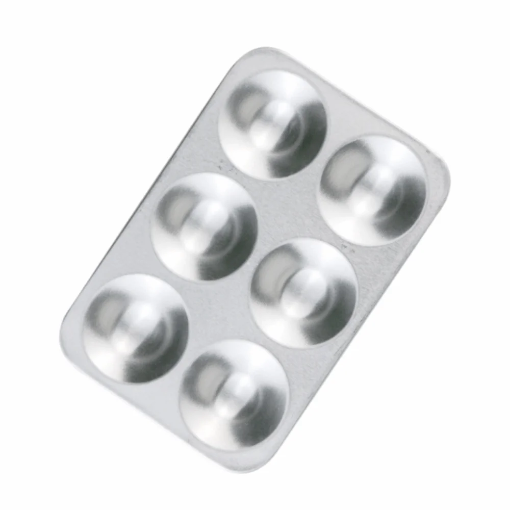 Square Round Watercolor Paint Tray Smooth Surface Easy To Rinse Painting Palette Professional Reusable Paint Pigment Tray Travel