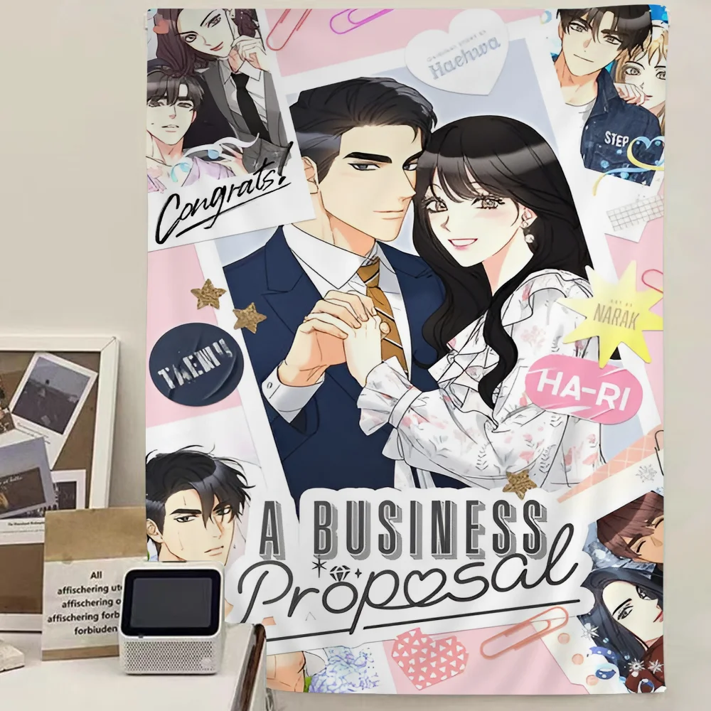 

Business Proposal Anime Tapestry Indian Buddha Wall Decoration Witchcraft Bohemian Hippie Wall Hanging Sheets