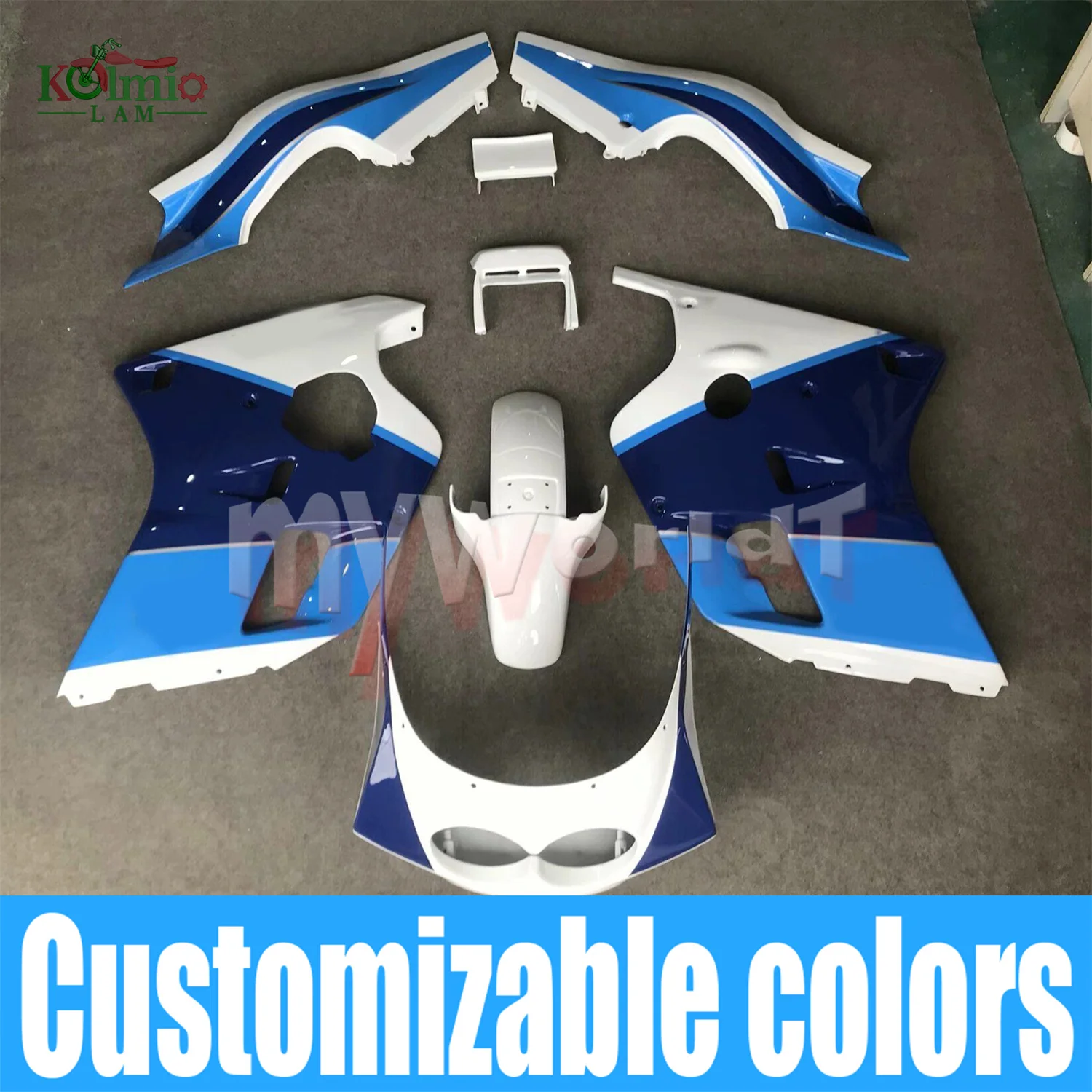 Fit For YAMAHA FZR250R 3LN 1990 - 1992 Double Lamp Hole Motorcycle Bodywork Fairing Kit Panel Set 1991 FZR 250 FZR250 R