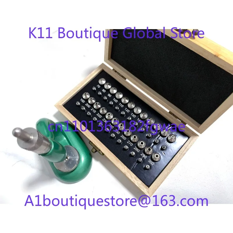 MSA 13.100 (Bergeon 5372) Watchmaker'S Jewelling With Micrometric Screw 4Mm&4Mm Watch Repair Tool Kit