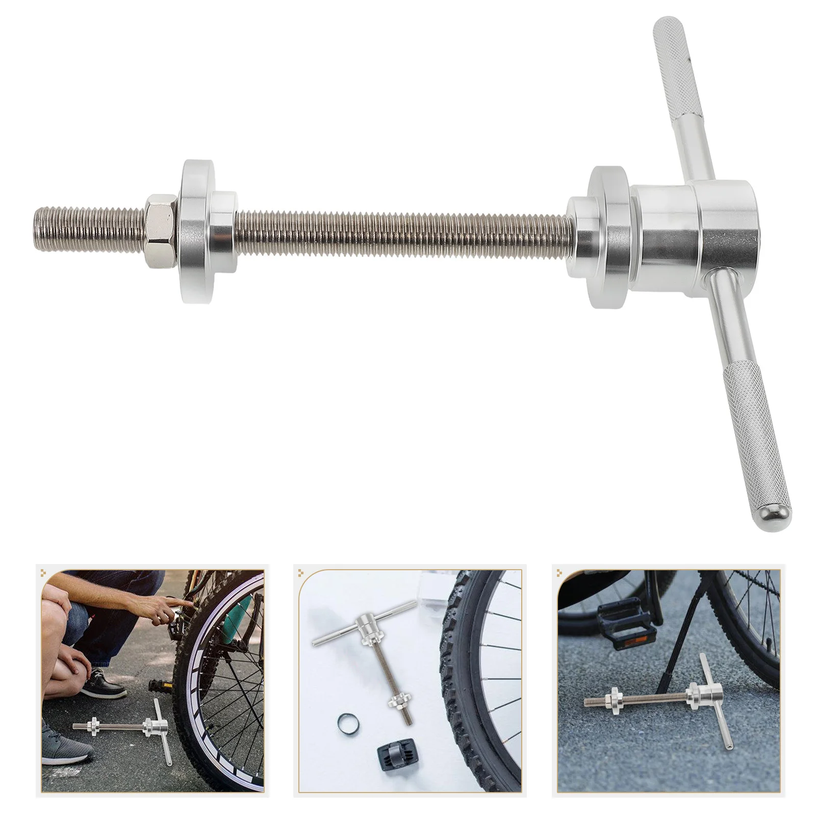 

Professional Bike Bearing Installer Heavy Duty Bottom Bracket Installation Tool for Headset Cups Press Fit Workshop Use High