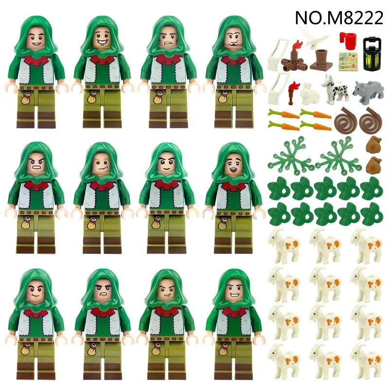 

M8222 Смотрица собирает игрушки, фигурки, куклы-гуманоиды, игрушки, мини-фигурки, детские игрушки, подарки на день рождения, мультяшные фигурки.