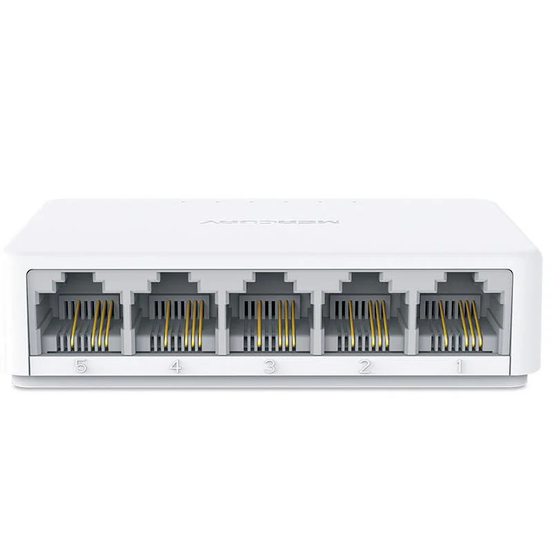 Mercury S105C 5-Port 100Mbps Ethernet Desktop Mini Switch Lossless Data Transmission Stable Performance for Network Efficiency