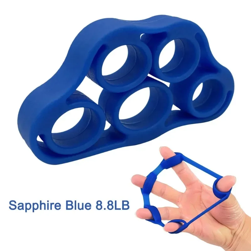 Hand Gripper Silicone Finger Expander Exercise Hand Grip Wrist Strength Trainer Finger Exerciser Resistance Bands Fitness